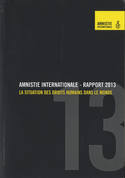 Rapport 2013, Amnistie Internationale